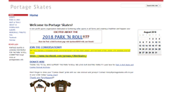 Desktop Screenshot of portageskates.info